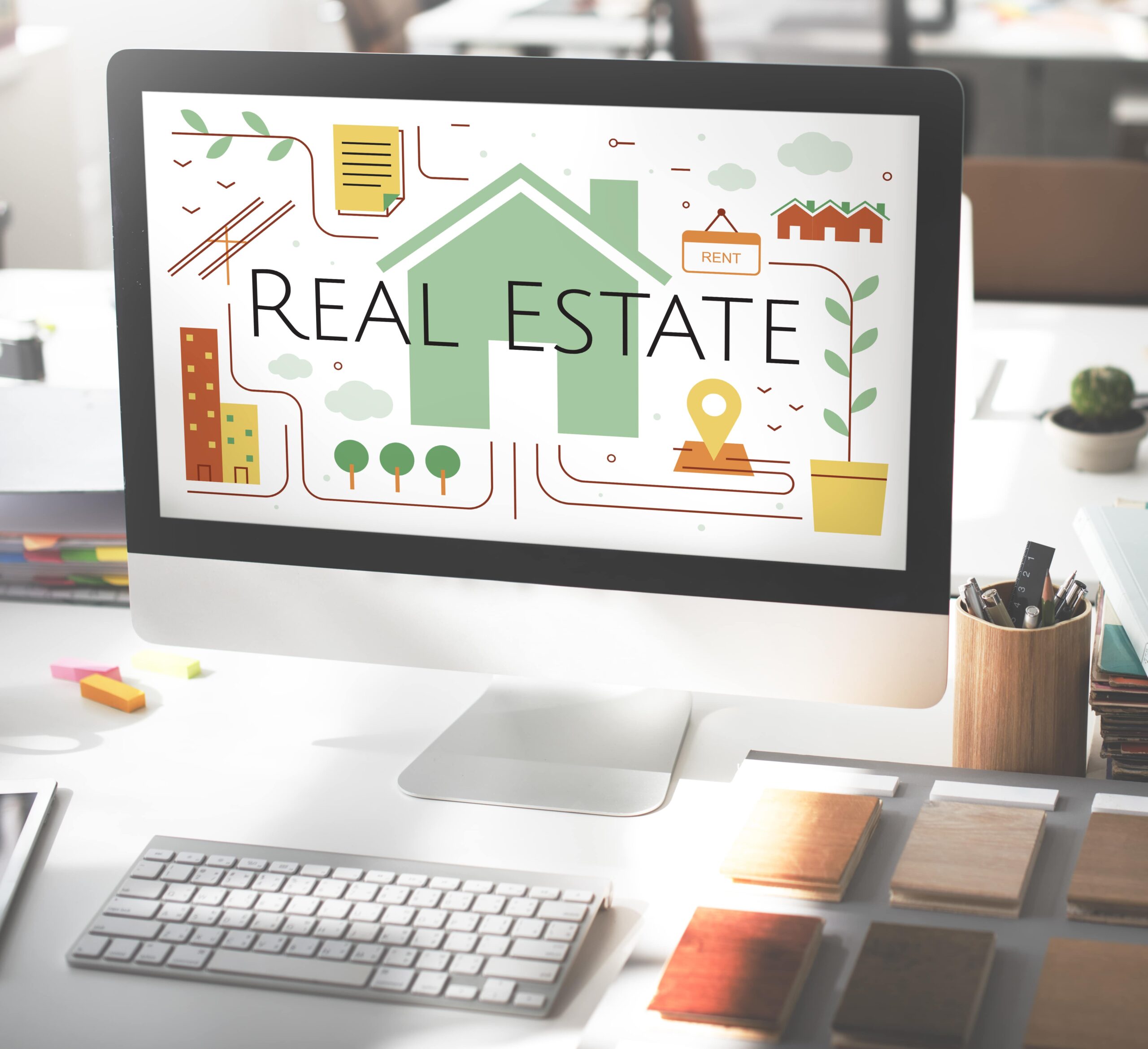 real estate website development